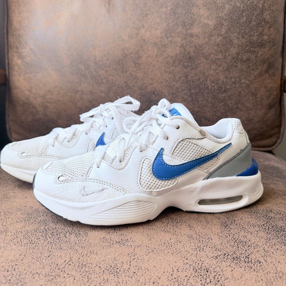 Nike Air Max Fusion White Blue Grey Sneakers CJ1670-101 W sz 6/M sz 5 24cm